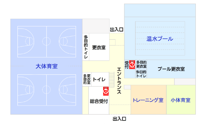 1階フロアマップ